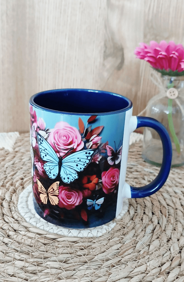 Tasse sublimée "tête de mort"