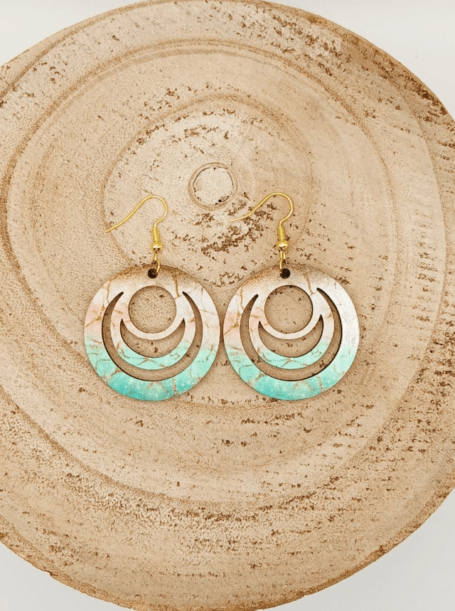 Boucle d'oreilles Galaxy "dégradé de couleurs"