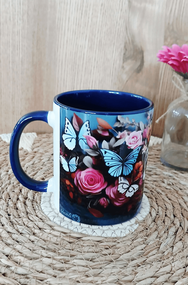 Tasse sublimée "tête de mort"