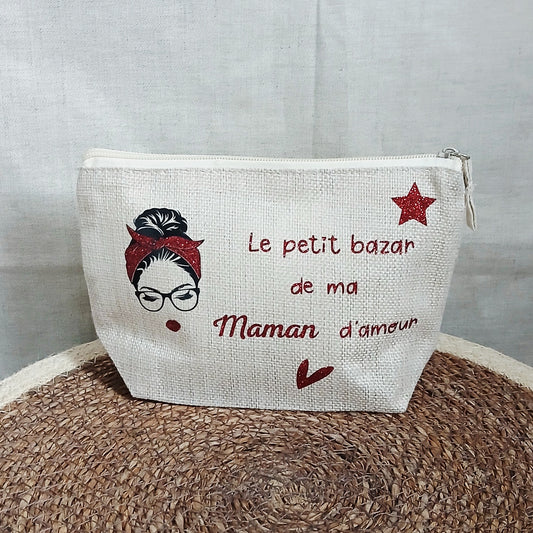 Trousse Naturelle "Le petit bazar d'une miss"