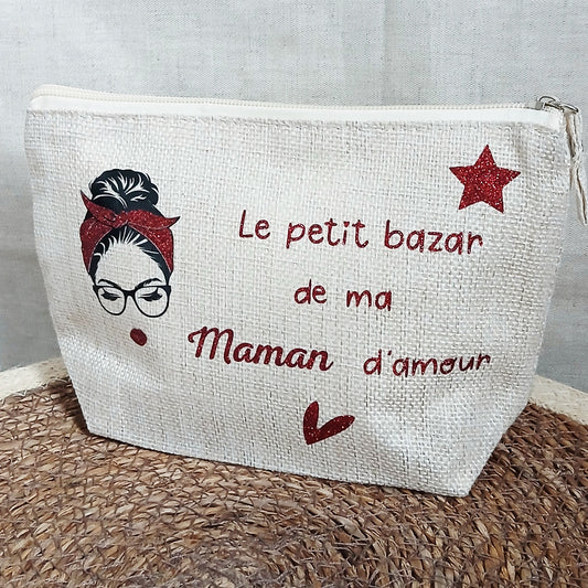 Trousse Naturelle "Le petit bazar d'une miss"