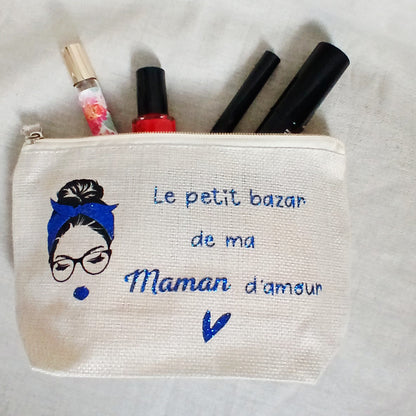 Trousse Naturelle "Le petit bazar d'une miss"
