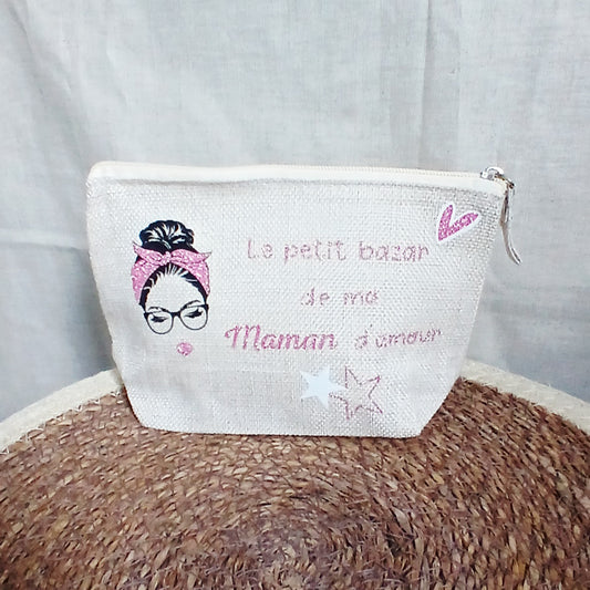 Trousse Naturelle "Le petit bazar d'une miss"