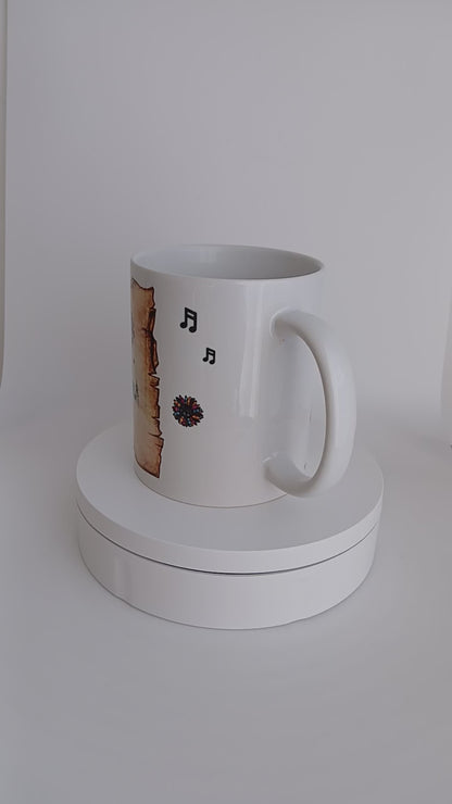 Tasse "Note de musique"