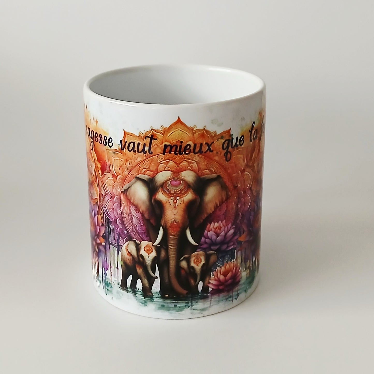 Tasse "Éléphant d'Asie"