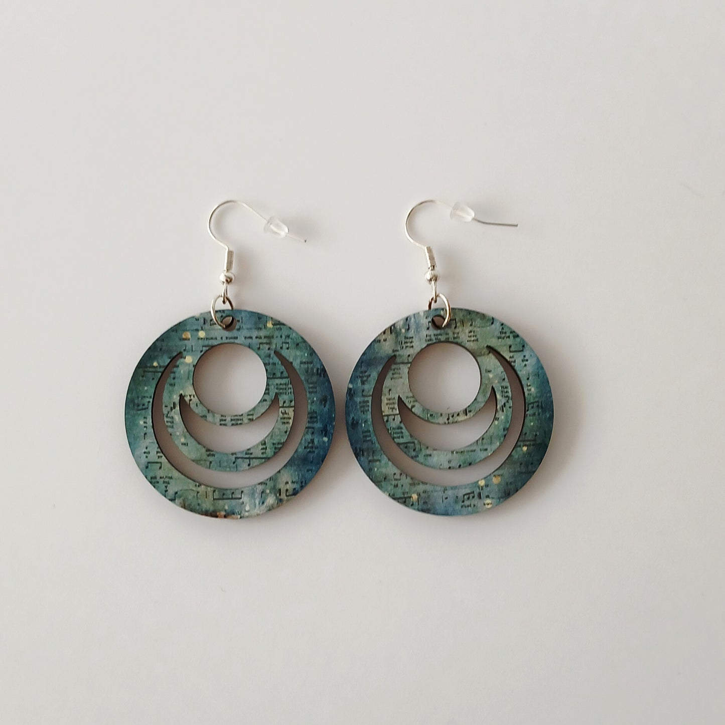 Boucle d'oreilles Galaxy "Petite note de musique"