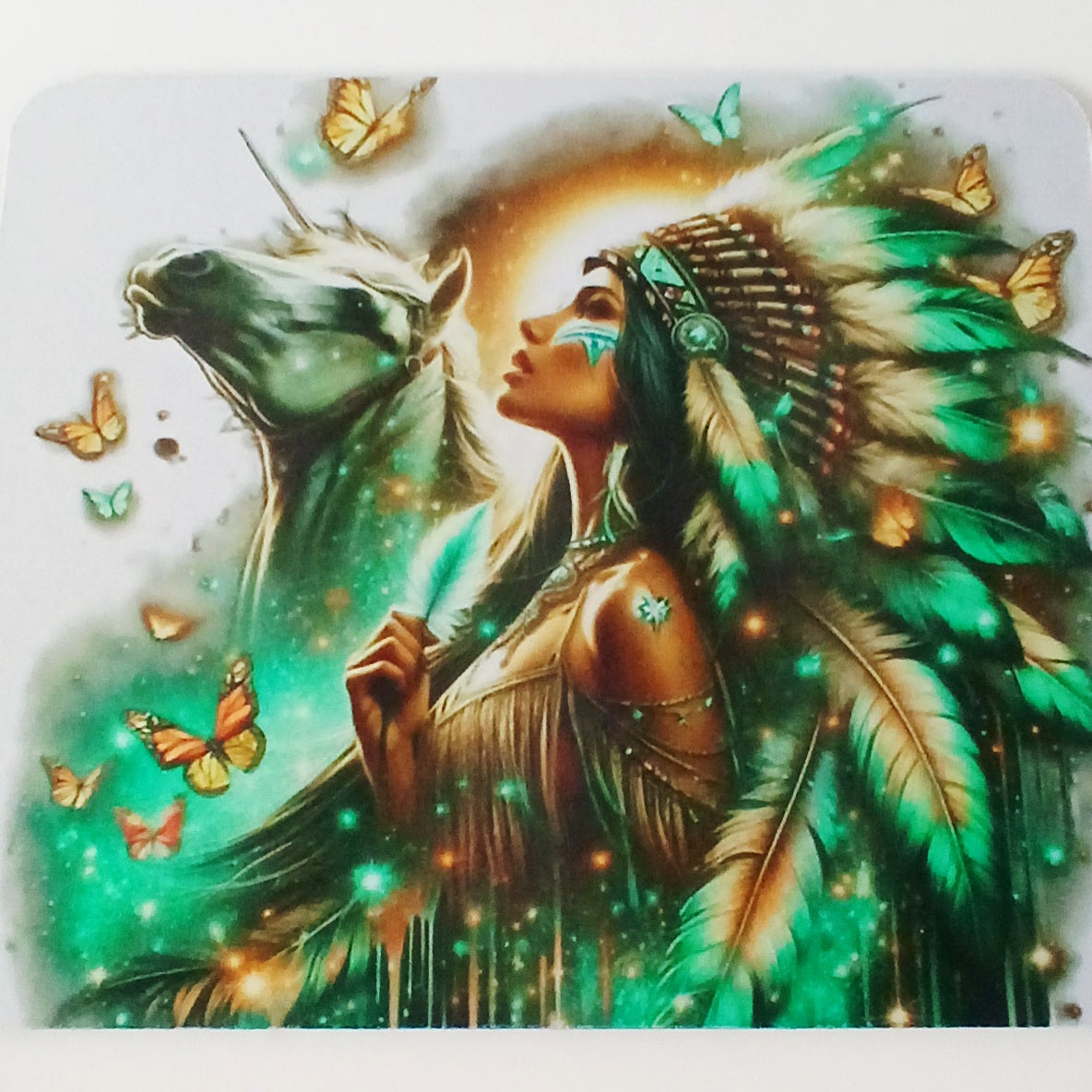 Tapis de souris  "Indienne"