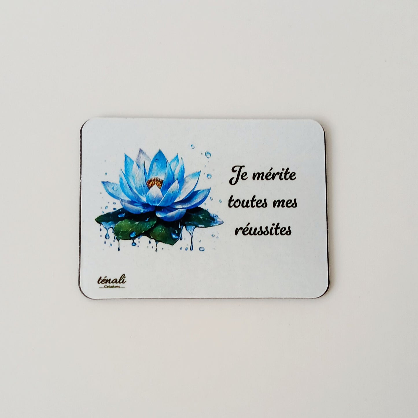 Aimant Zen "Je mérite toutes mes réussites"