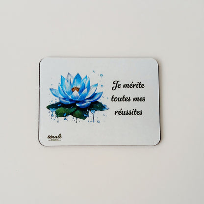 Aimant Zen "Je mérite toutes mes réussites"