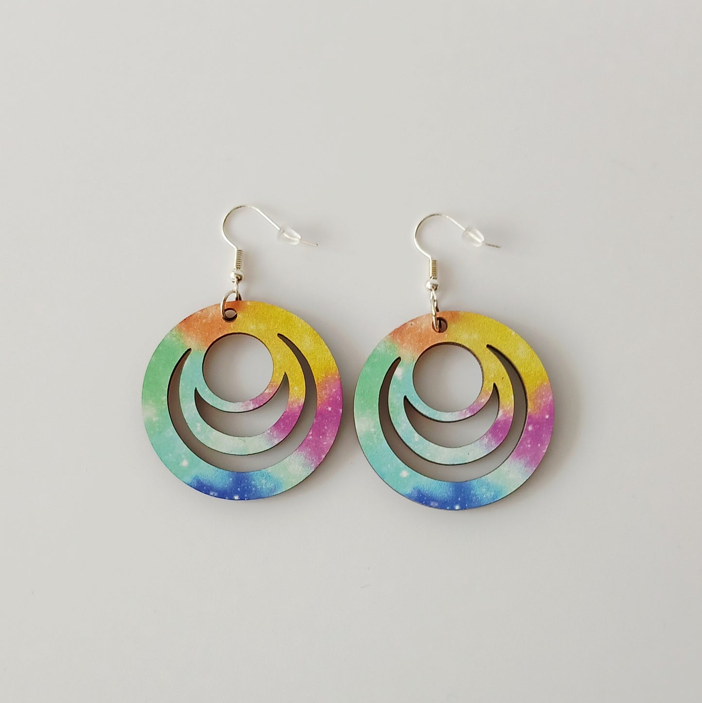 Boucle d'oreilles Galaxy "éclat de couleurs"