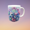 Tasse blanche Tortue