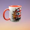 Tasse bicolore Camion de pompier