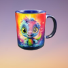 Tasse bicolore Petit dragon