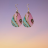 Boucle d'oreilles larmes strass
